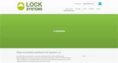Desktop Screenshot of locksystems.cz